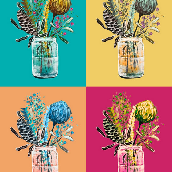 Floral Pop | Paint n Sip | Gosnells Hotel | 7th March