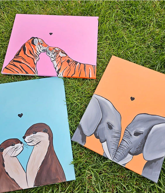 Animal Love Chaos Class | Paint n Sip | Gosnells Hotel | 14th February