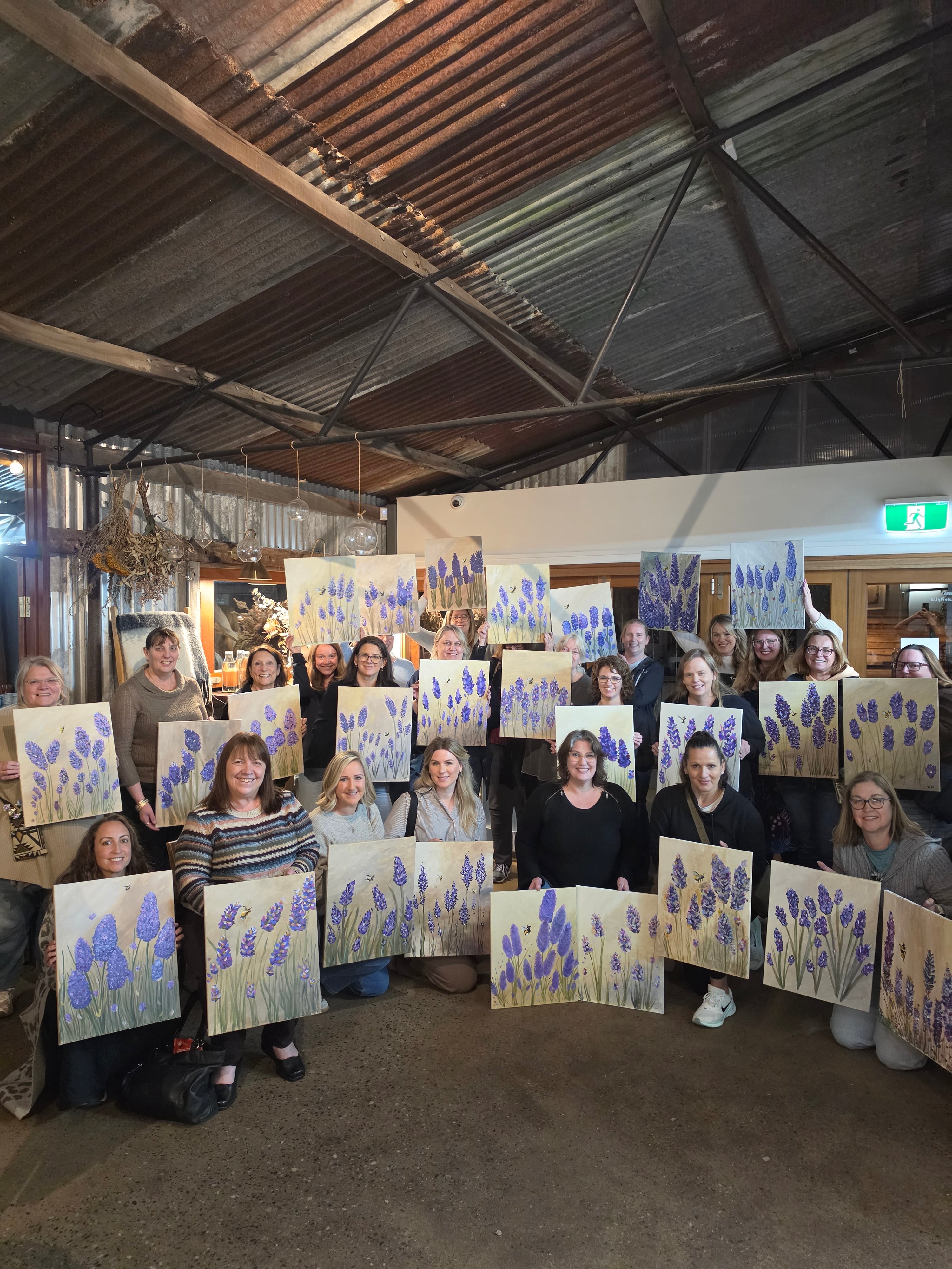 Lavender Bee | Paint n Sip n Nibble | Twin Hill Wines | Sep 13th