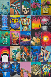 "Choose Your Own Artwork" | Paint n Sip | Private Event