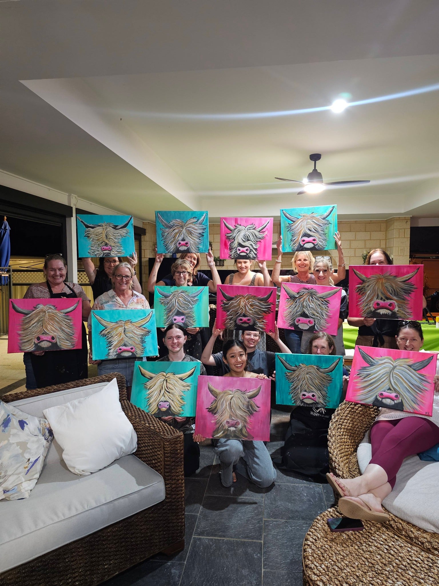 Highland Cow | Paint n Sip | The Good Paddock | Sep 11th