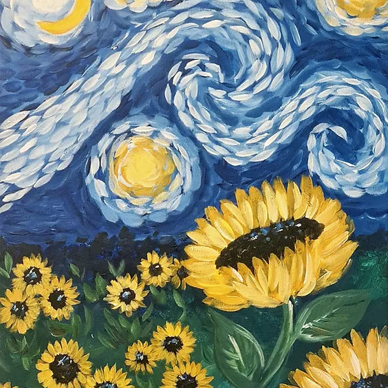 Van Gogh Sunflower Starry Night  | My Rewards Club (Cannington) | April