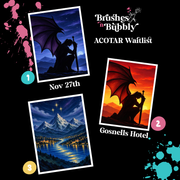 ACOTAR Waitlist | Paint n Sip | Gosnells Hotel | Nov 27th