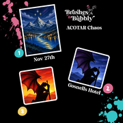 ACOTAR Chaos | Paint n Sip | Gosnells Hotel | Nov 27th