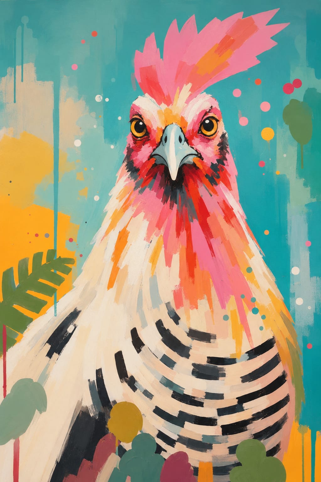 Rooster | Paint n Sip | Gosnells Bowling Club | Aug 24th
