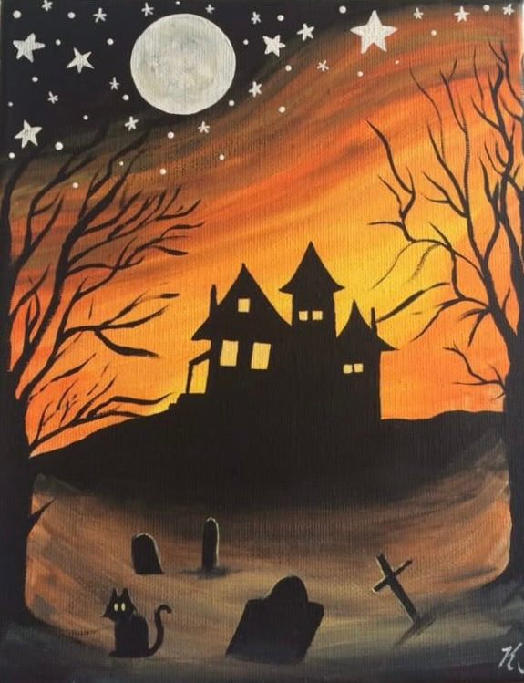 Halloween Chaos | Paint Sip n Scream | Gosnells Hotel | Oct 31st