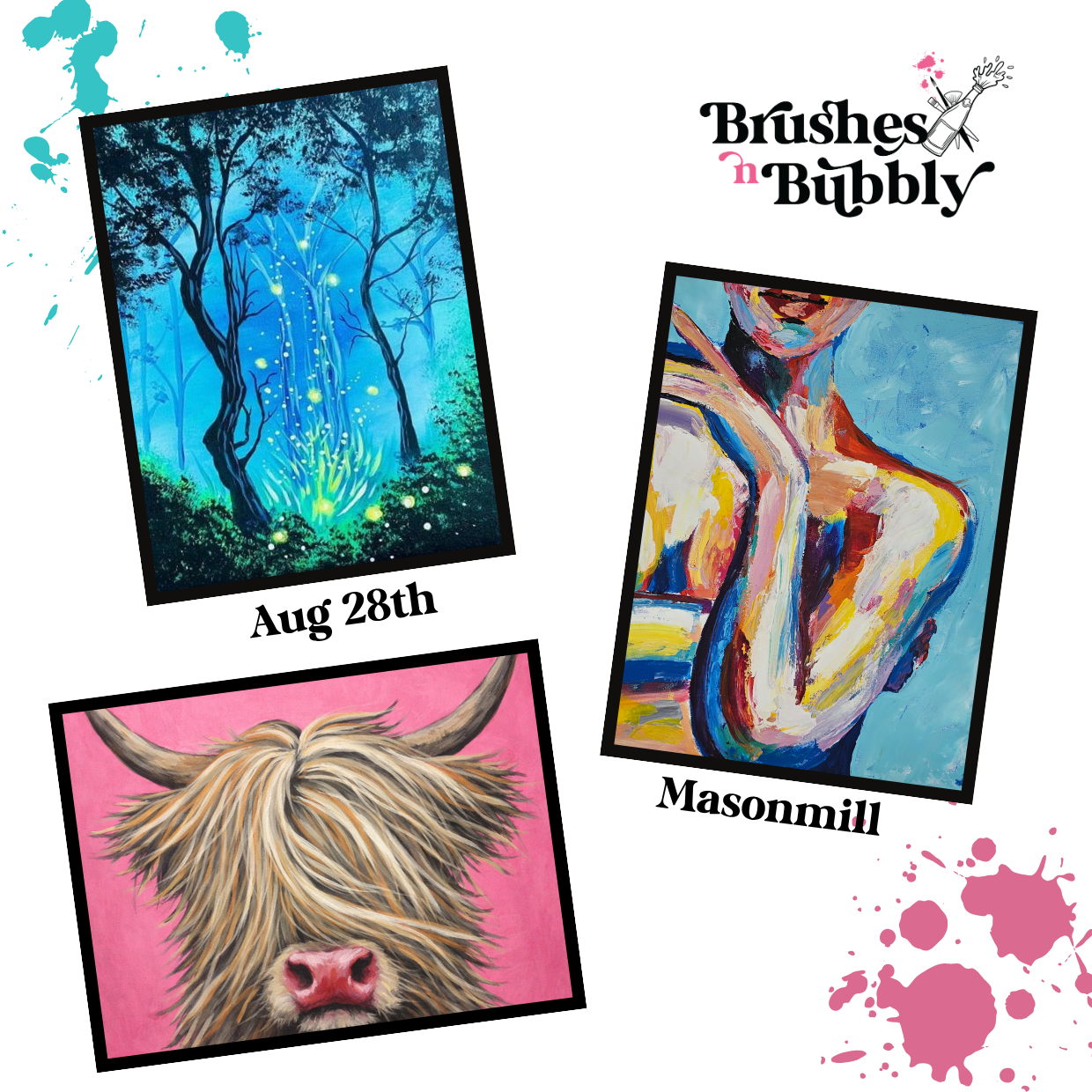 Masonmill | Paint n Sip | Aug 28th