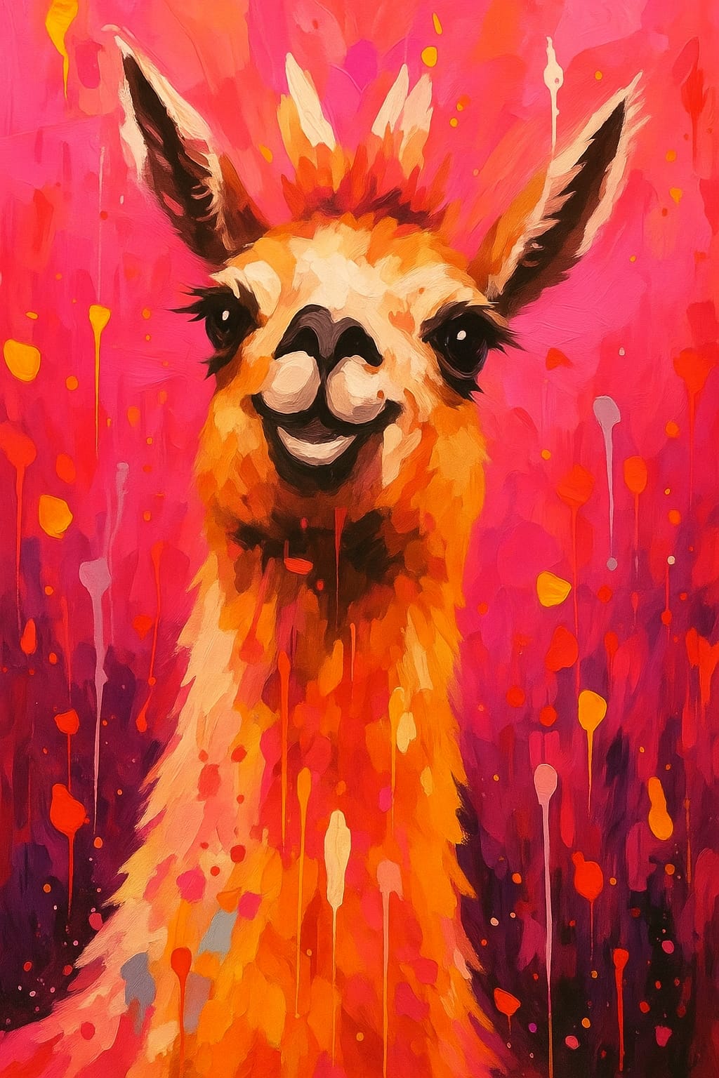 Llama | Paint n Sip | Gosnells Hotel | Dec 5th