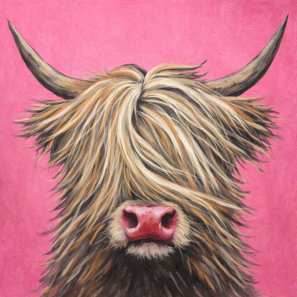 Highland Cow | Paint n Sip | Gosnells Bowling Club | Feb 16th