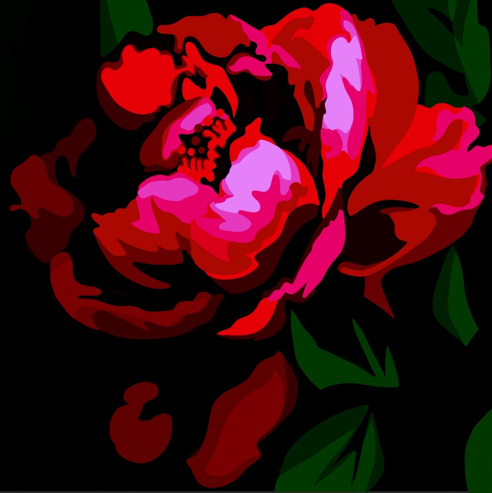 Dark Rose | Sip n Paint-by-numbers | Twin Hill Wines | Dec 14th