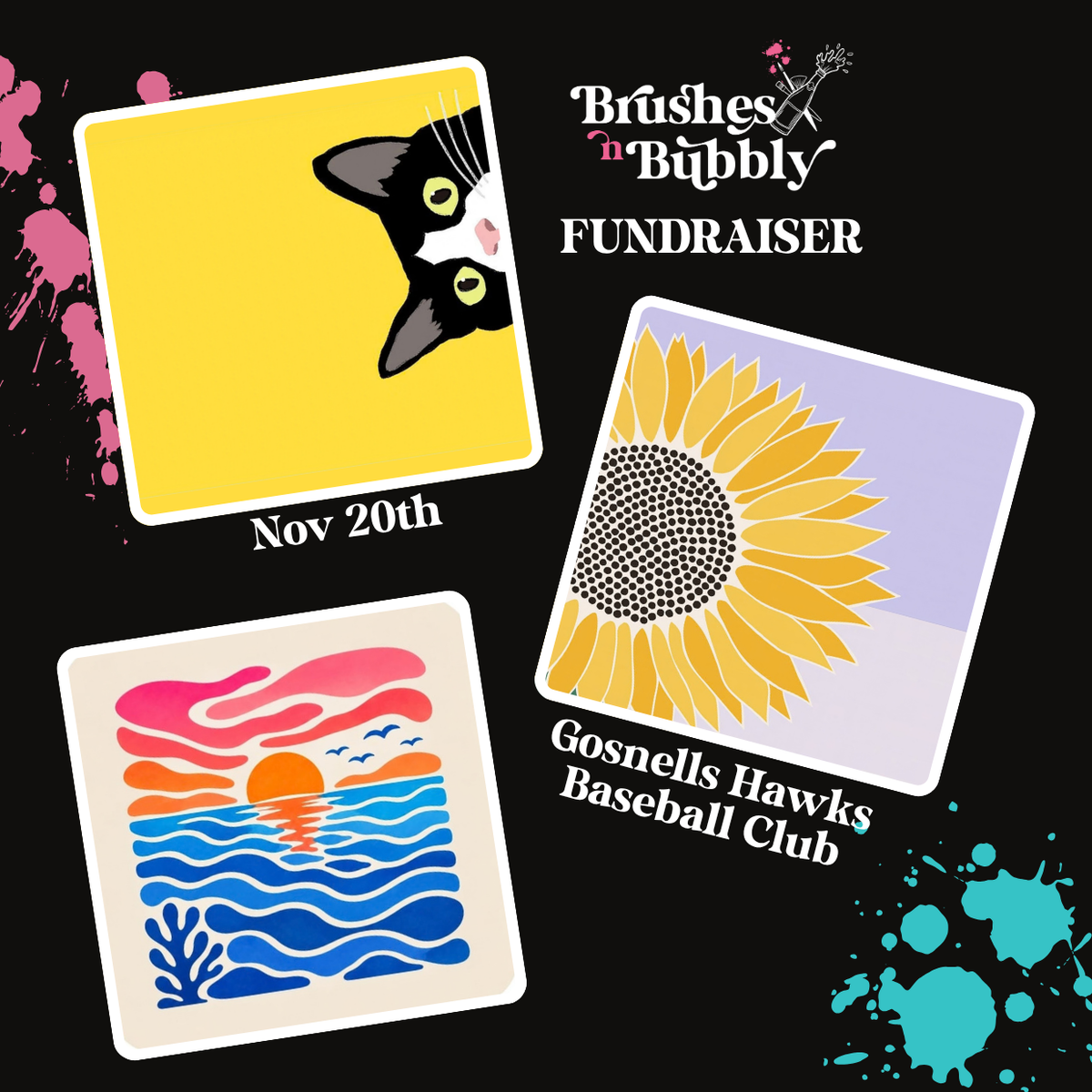 Gosnells Hawks Baseball Club | Fundraiser Class | Tom Bateman Pavillion | Nov 20th