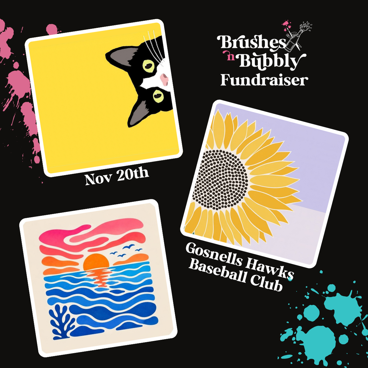 Gosnells Hawks Baseball Club | Fundraiser Class | Tom Bateman Pavillion | Nov 20th