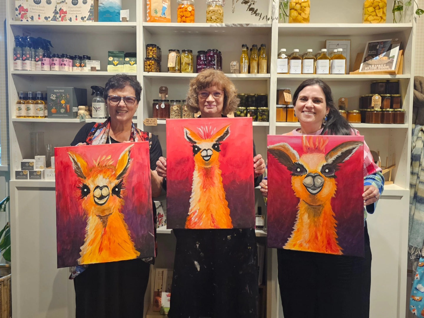 Llama | Paint n Sip | Gosnells Hotel | Dec 5th
