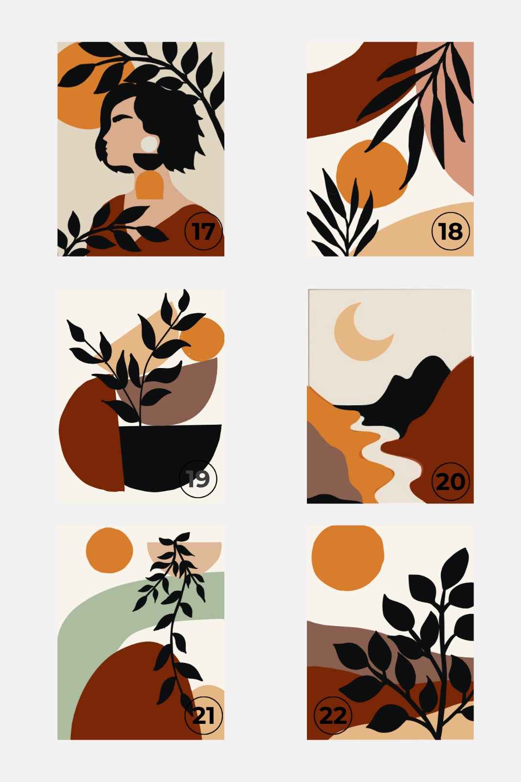 Boho Mini Paint Kits