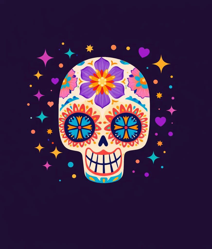 Skull | Paint, Sip n Fiesta | Pancho's | June 2nd